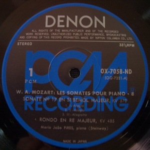 DENON PCM RECORDING（LPレーベル、日本コロムビア）