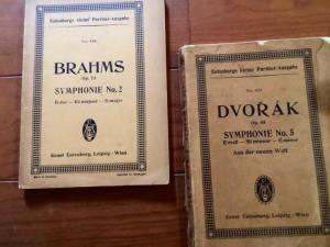 Dvorak Symponie no.5 Brahms Symponie no.5